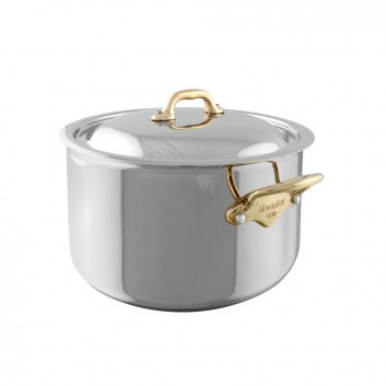 Cocotte avec couvercle M'COOK Bronze