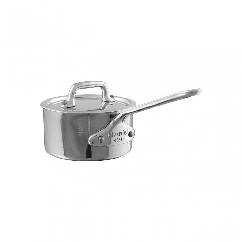 Casserolette avec avec couvercle Inox monture Fonte Inox M'MINIS