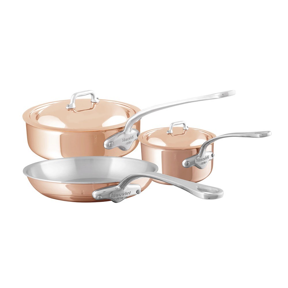 Saucepan M´6S 20 cm, copper, Mauviel 