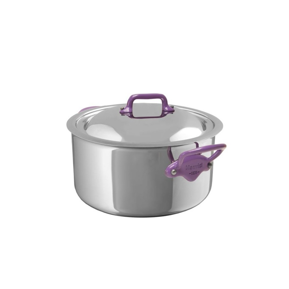 Cocotte avec couvercle M'COOK PURPLE MOOD