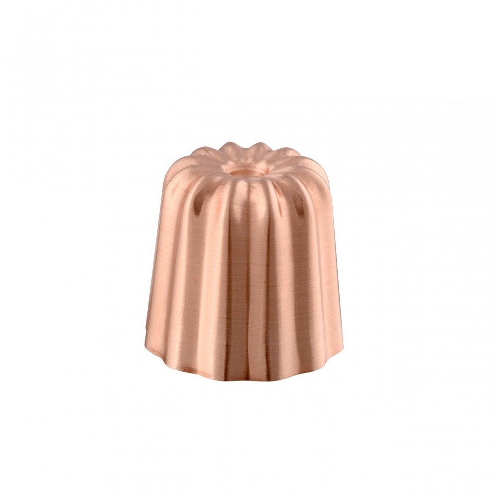 Moule à canelé cuivre intérieur inox M'PASSION Moule à canelé cuivre intérieur inox M'PASSION