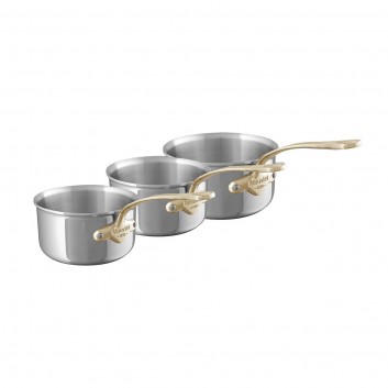 Batterie 3 casseroles M'COOK Bronze