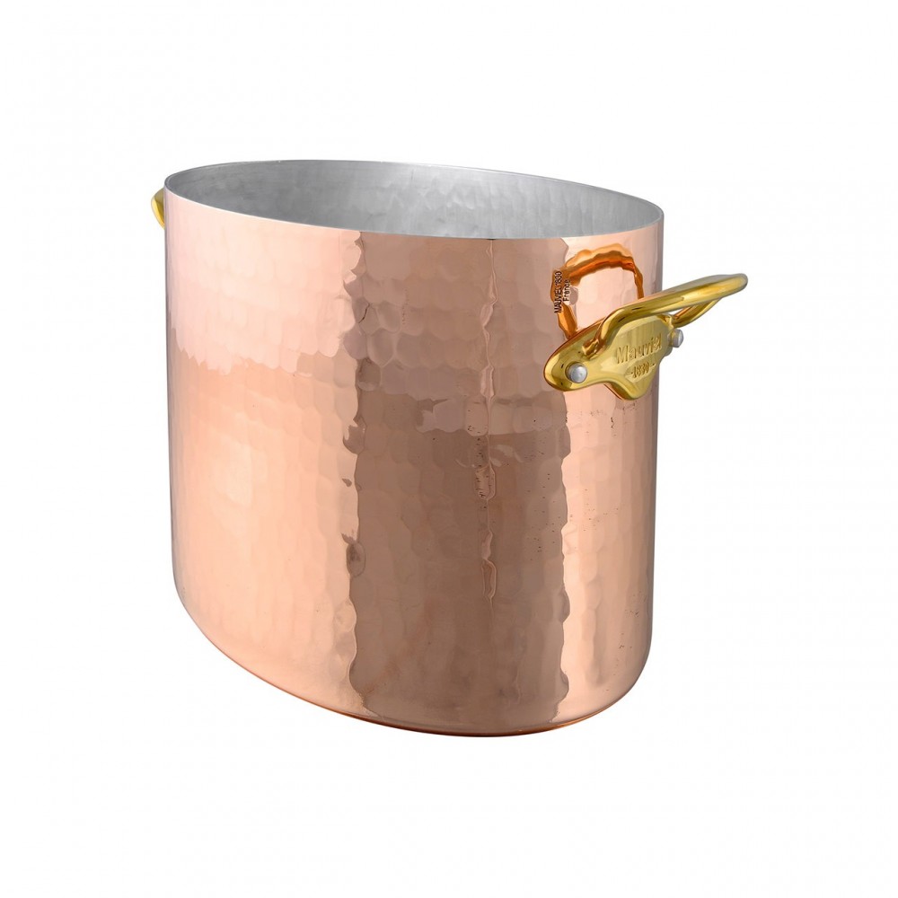 Seau à champagne ovale cuivre M'30 Seau à champagne ovale cuivre M'30