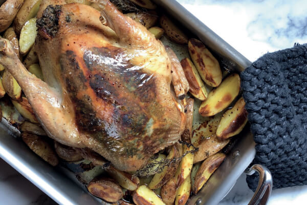 Poulet rôti Mauviel1830